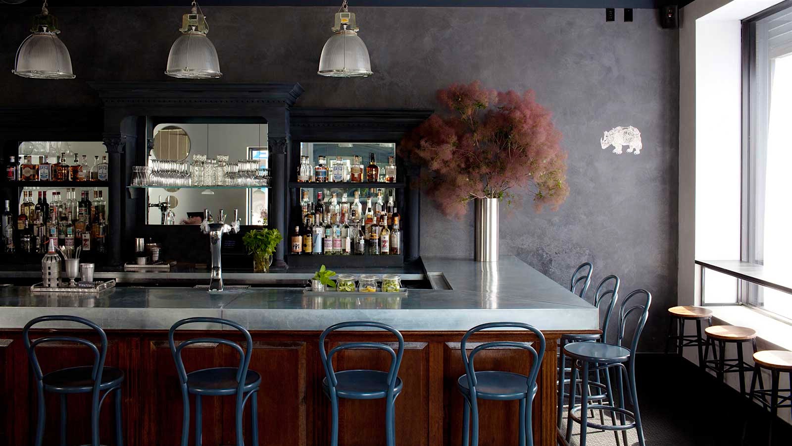 The bar at Vinatería